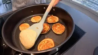 This 3 ingredient healthy pancake recipe will be your new favorite... GUARANTEED!