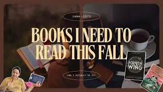 My Fall Reading Plans 🍁 | Fantasy, Fiction & New Releases