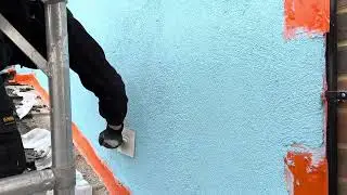 Blue External Silicone Render - Thin Coat Render System