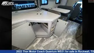 Wonderful 2022 Thor Motor Coach Quantum Class C RV For Sale in Rockwall, TX | RVUSA.com