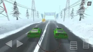 Chained Cars Against Ramp 3D Android Gameplay