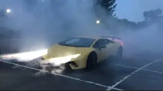 Lamborghini Doing Donuts! (Huracan Performante)
