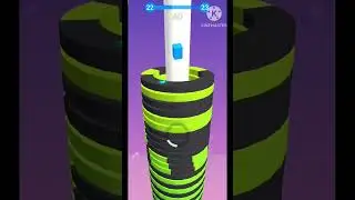 Stack Ball 3d gameplay first speed  Amazing #short #viral