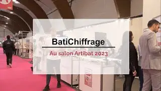 Batichiffrage au salon Artibat 2023