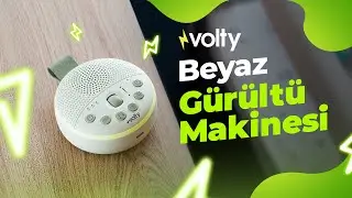 Volty - Beyaz G&uuml;r&uuml;lt&uuml; Makinesi