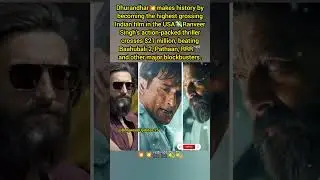 Dhurandhar❤️Box Office Earning $21 Million in USA Beats Pathaan & RRR| #ytshorts #viralvideo #shorts