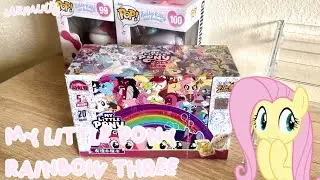 [asmr] My little pony rainbow wave 3 card unboxing!