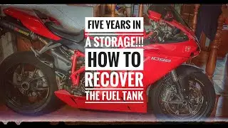Ducati 1098 fuel tank leak