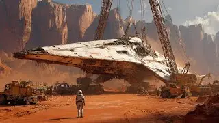 Excavating a Colossal Ancient Machine on Mars | Sci-Fi Documentary