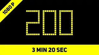 ⏱ 200 Sec Timer / 🔊 Alarm / 👍 Simple Timer