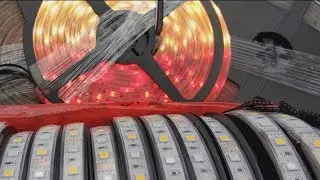 IP68 waterproof 12V RGB+warm white 5050 LED strip - kutop.com