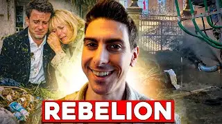 PROTESTAS MASIVAS EN FRANCIA y BRUSELAS los AGRICULTORES SE IMPONEN INCLUSO en la CASA DE MACRON...