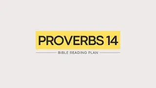 Proverbs 14
