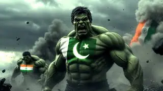 Pakistan Hulk vs Indian Hulk | Cinematic Fight 💪| @animationyt-r7w
