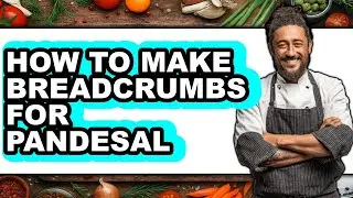 How to Make Breadcrumbs for Pandesal - Step by Step