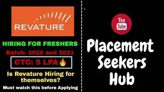 Revature Hiring || Batch - 2020 & 2021 || CTC - 5 LPA 🔥