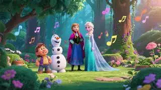 Elsa and the Friendly Forest Garden 2 🌿🌈 | Magical Kids Song & Nursery Rhyme