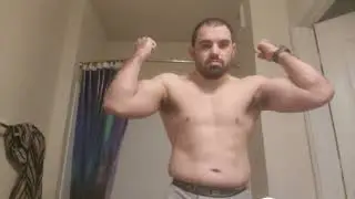 slow motion flexing
