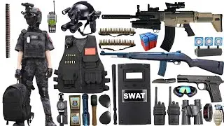 Special police weapon toy set unboxing, M249 light machine gun | CN Tech Gyan 