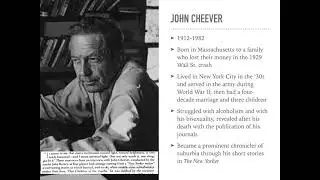 A Lecture on John Cheever's 