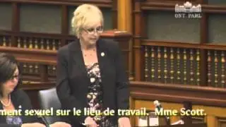 MPP Sattler's remarks on motion for all-party committee on sexual assault and harassment