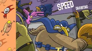 SUPER TURKEY #5 // quick solutions for complex problems // speed drawing
