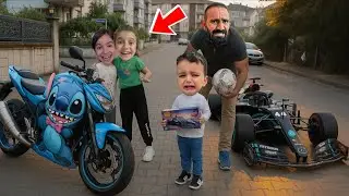 POYRAZ ELİF UZAKTAN KUMANDALI ARABAYI KIRDI EYVAH!!