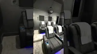 Our Favorite Movie: Home Theater Edition! #topgunmaverick #movies #theater #projector #recliners