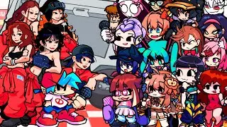 SPAGHETTI but Every Turn a Different Character Sings 🎶 (FNF Spaghetti but Everyone Sings It)