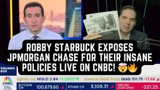 Robby Starbuck EXPOSES JPMorgan Chase for Woke Policies Live On CNBC! 🤯🔥