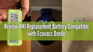Review AHJ Replacement Battery Compatible with Ecovacs Deebot N79S N79 DN622 500 & Eufy RoboVac 11S