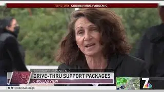 NBC covers Home Start's Support Package Community Distribution (2)