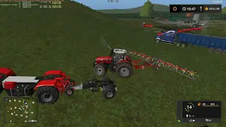 Farming Simulator 17 rolling pastures NZ time-lapse 5