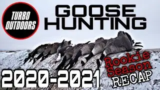 GOOSE Hunting 2020-2021 Season HIGHLIGHTS! (TURBO's Rookie Season)