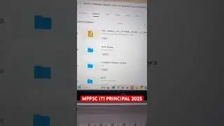 MPPSC ITI Principal 2025 🔥 Last 35 Days Strategy | Selection Package Plan | Final Revision Tips