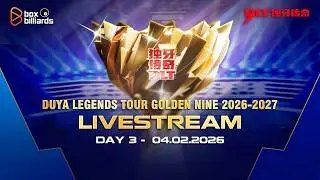 Bình Luận Day 3 | Kang.C Yue VS W. Hao Ming | Duya Legends Golden Nine Masters | Qinhuangdao Station