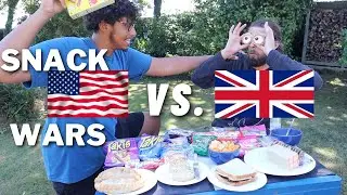 AMERICA VS. GREAT BRITAIN SNACK WARS 🇺🇸 🇬🇧WHO WILL WIN!?!?