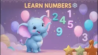 One Two Three   Learn Numbers 1&ndash;10 with Mino 🐘   Fun Counting Song for Kids