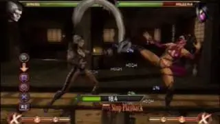 MK9 Sindel Combos - Meterless and X-Ray BnBs