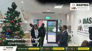 UK LIVE: Papiss Ciss&eacute; Visits Diaspora Insurance House