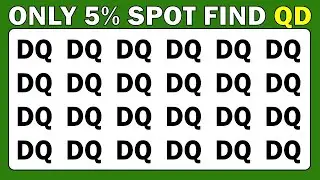 Find The Odd One Out | Check Your Observation Fast Skills 🎩👁️ | Number and Letter Edition.