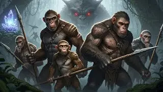 100 Million Years Ago &ndash; Rise of the Ape Tribe and the Glowing Crystal