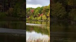 Fall colors showing off again&hellip; and those reflections, awwww 😍🍁