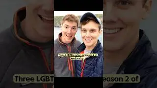 Three LGBTQ+ actors in Season 2 of Wednesday.  #usa
