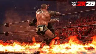 WWE 2K26: Inferno Match &ndash; Roman Reigns vs. Randy Orton Gameplay Notion!