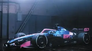 【F1】アルピーヌ、今季型車両「A526」を初公開　搭載PUはメルセデス製　地中海を航行する船上で体制発表News Japan 