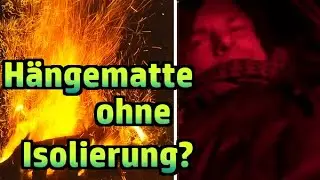 Isolierung bei Übernachtung in Hängematte - notwendig oder nicht? №170