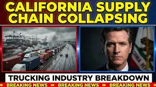 California Trucking Collapse How Newsom Policies Are Breaking the Supply Chain
