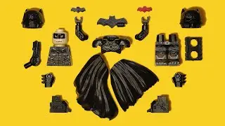 LEGO Batman Arkham Origins | Batman XE Black Suit | Unofficial Minifigure | DC