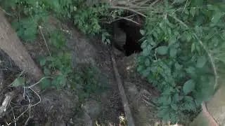 Virginia Tech Caving Cave Entrance 1 minute